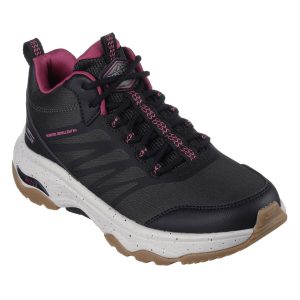 124440_BKRD2.jpg Zapatilla Outdoor Mujer GO WALK ARCH FIT Negro-Rojo