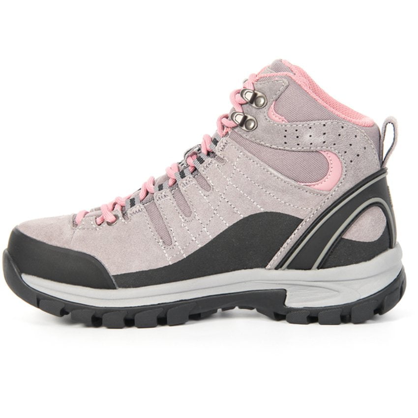 Botín Mujer Battuta Mid Gris-Rosado - Imagen 5