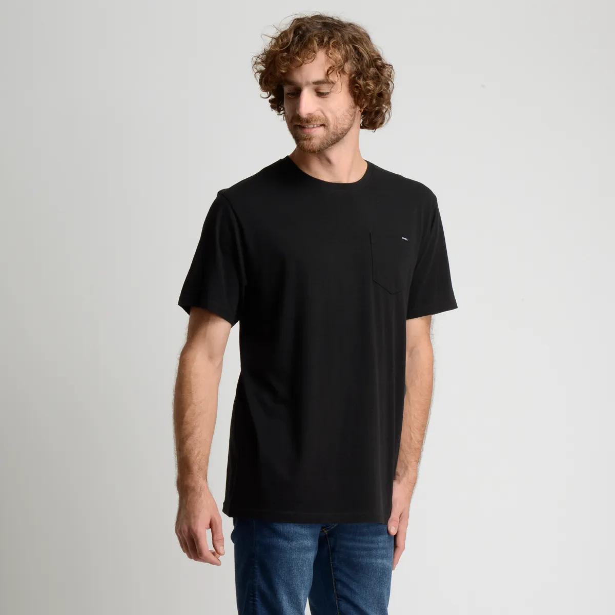 Polera Manga Corta Sea O'Neill Hombre Negro - Imagen 2