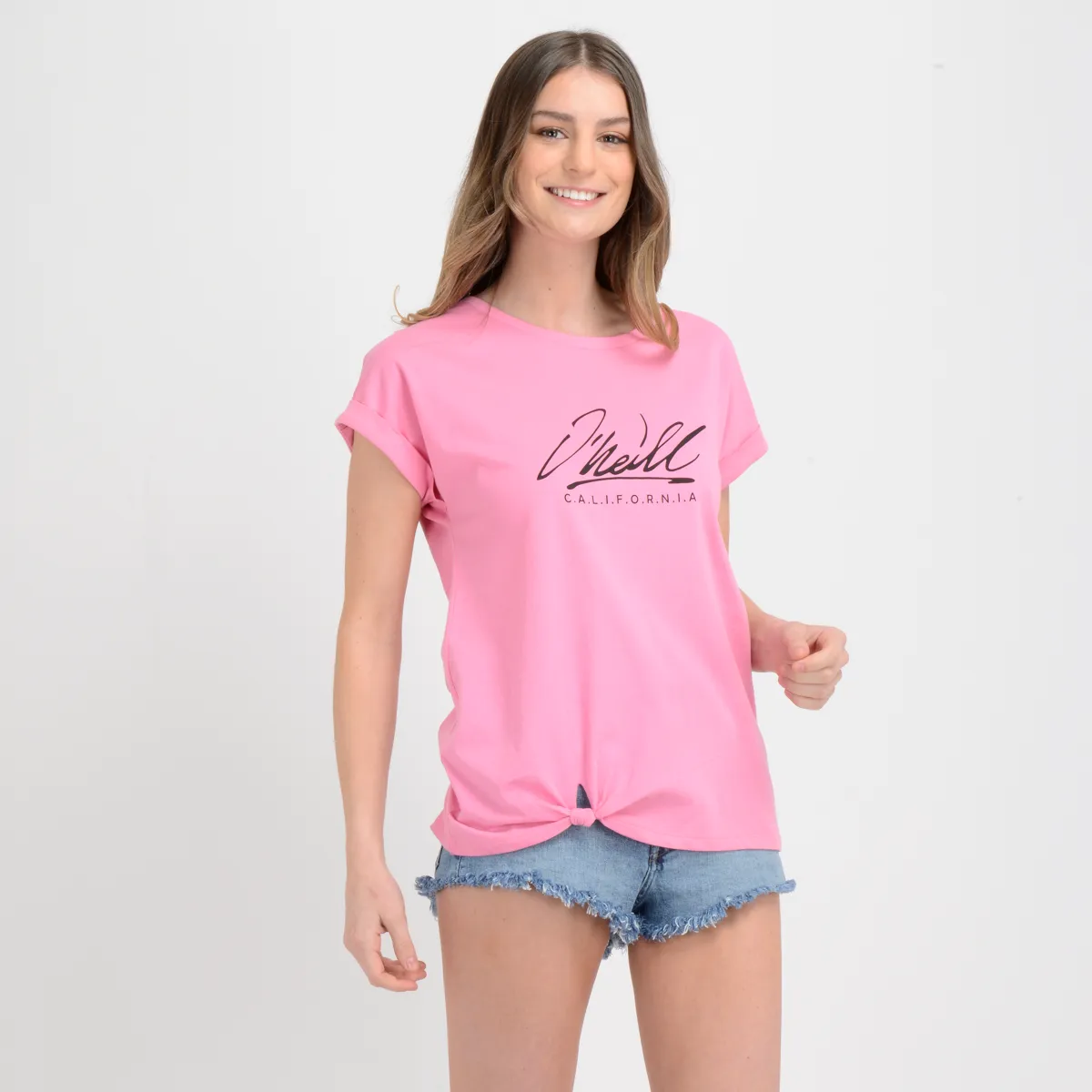 Polera Manga Corta Joint O'Neill Mujer Rosado - Imagen 3