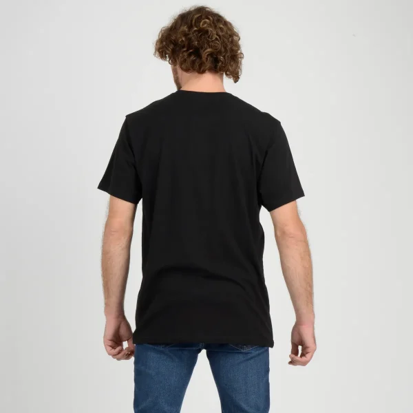 Polera Manga Corta Leash O'Neill Hombre Negro - Imagen 3