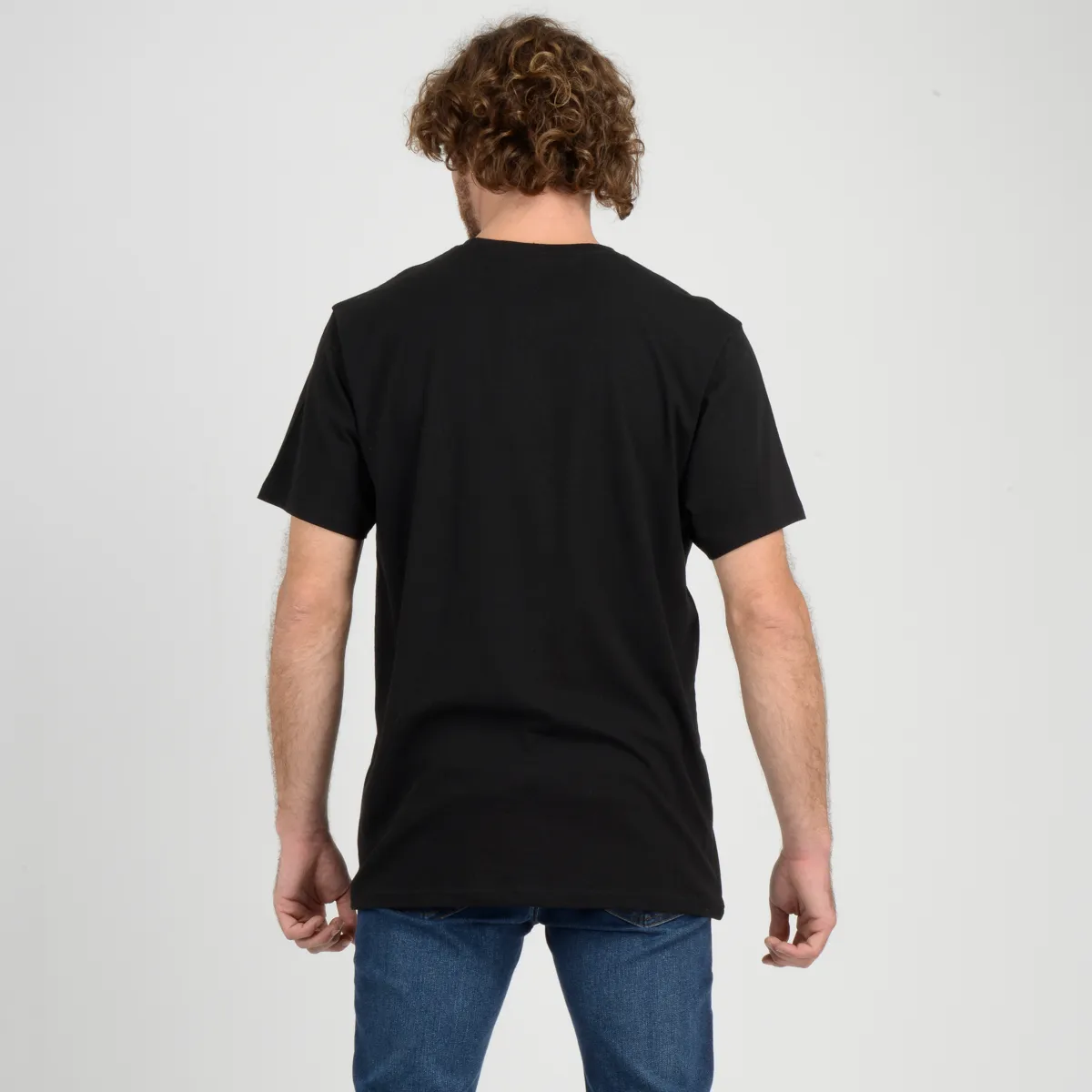 Polera Manga Corta Leash O'Neill Hombre Negro - Imagen 3