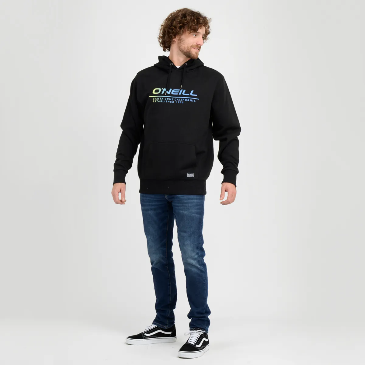Poleron Hoodie Blue O'Neill Hombre Negro - Imagen 4