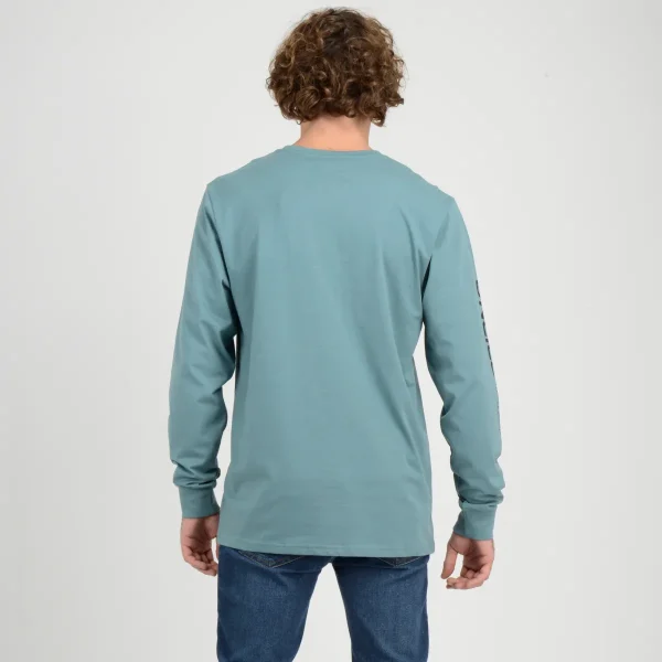 Polera Manga Larga Circle O'Neill Hombre Azul - Imagen 3