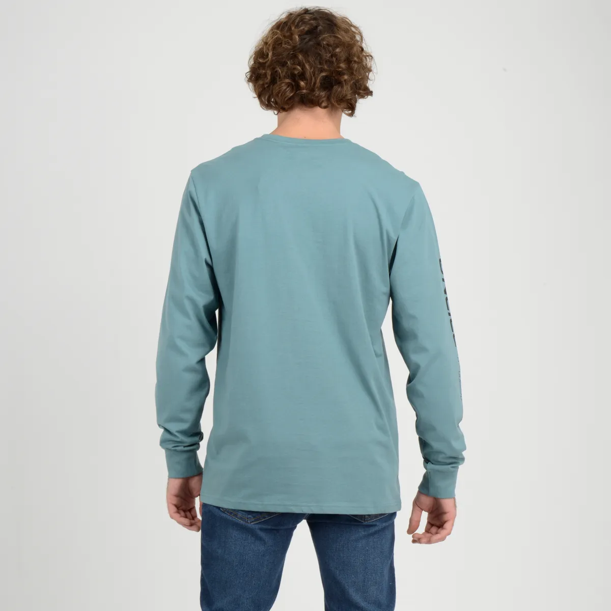 Polera Manga Larga Circle O'Neill Hombre Azul - Imagen 3