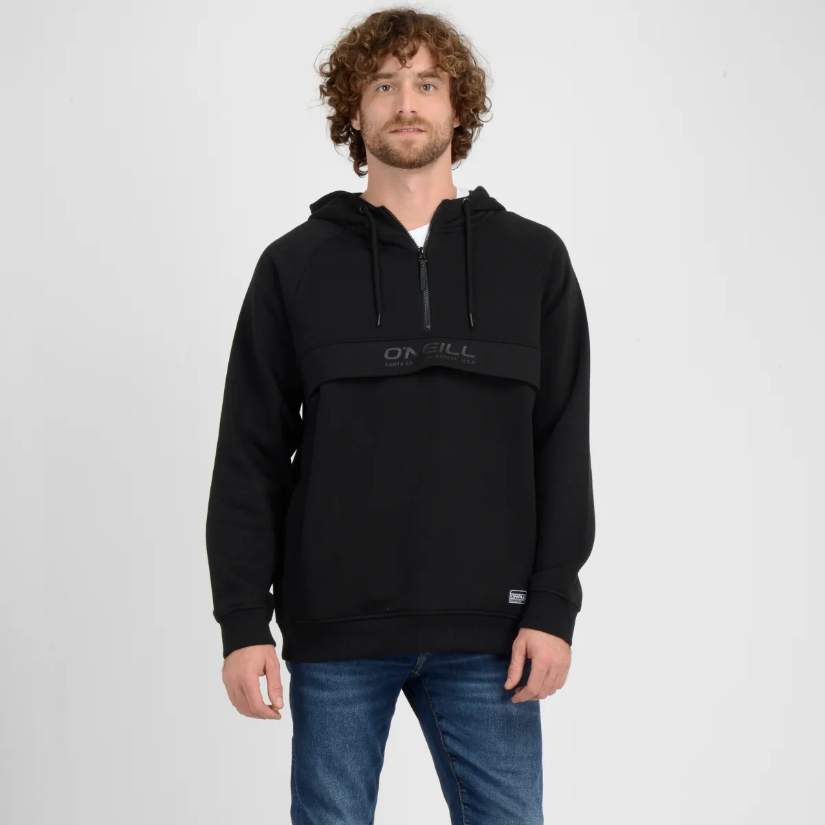 Poleron Half Maths O'Neill Hombre Negro