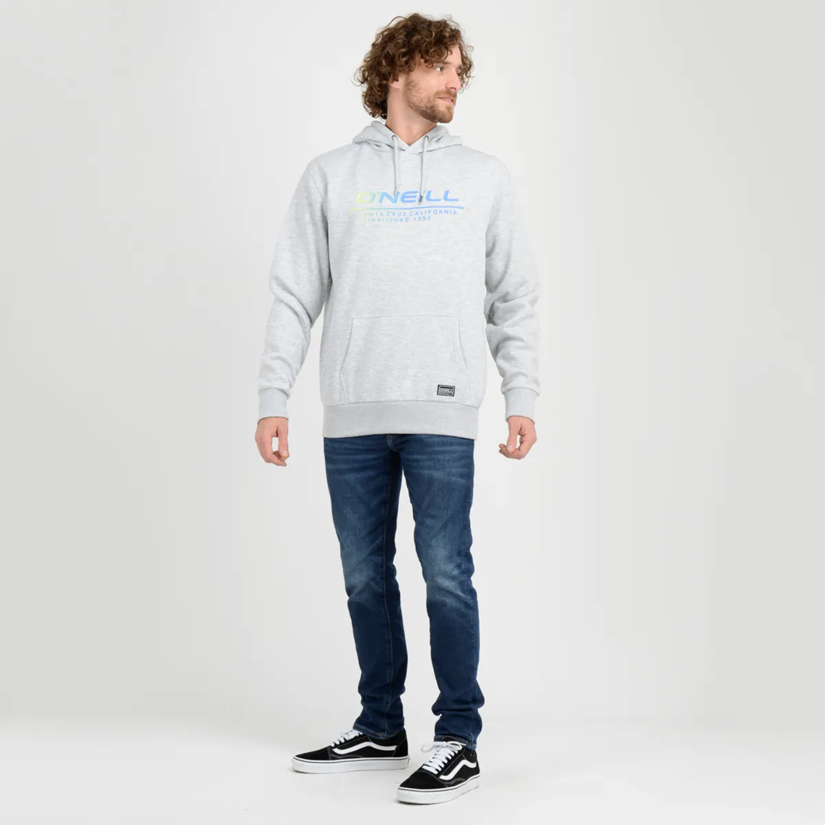 Poleron Hoodie Blue O'Neill Hombre Gris - Imagen 4
