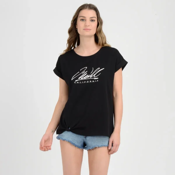Polera Manga Corta Joint O'Neill Mujer Negro
