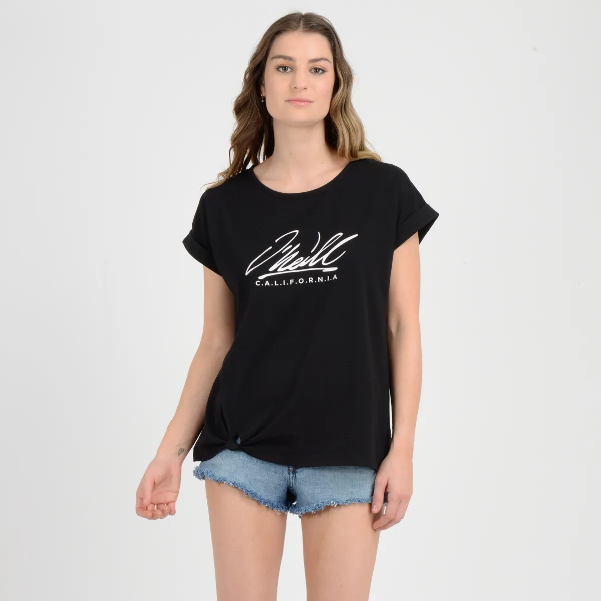 Polera Manga Corta Joint O'Neill Mujer Negro