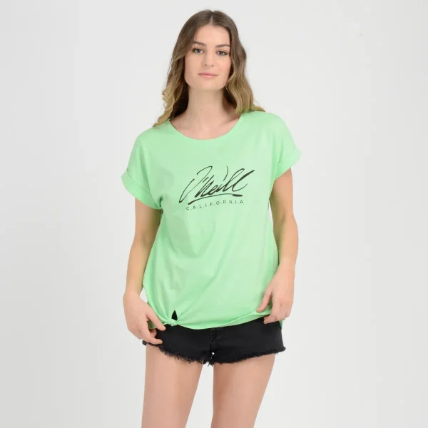 Polera Manga Corta Joint O'Neill Mujer Verde