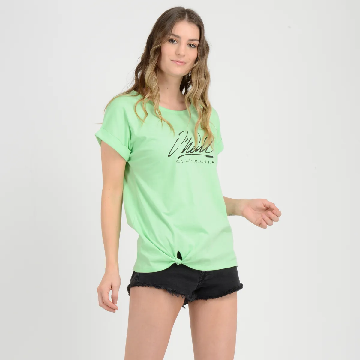Polera Manga Corta Joint O'Neill Mujer Verde - Imagen 2