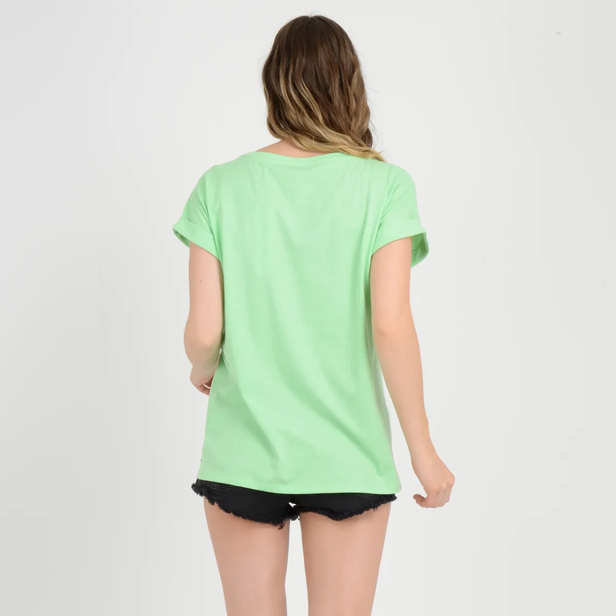 Polera Manga Corta Joint O'Neill Mujer Verde - Imagen 3