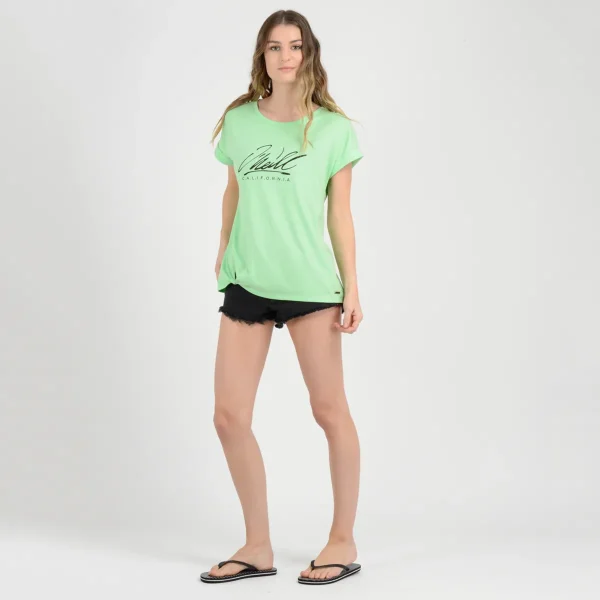 Polera Manga Corta Joint O'Neill Mujer Verde - Imagen 4