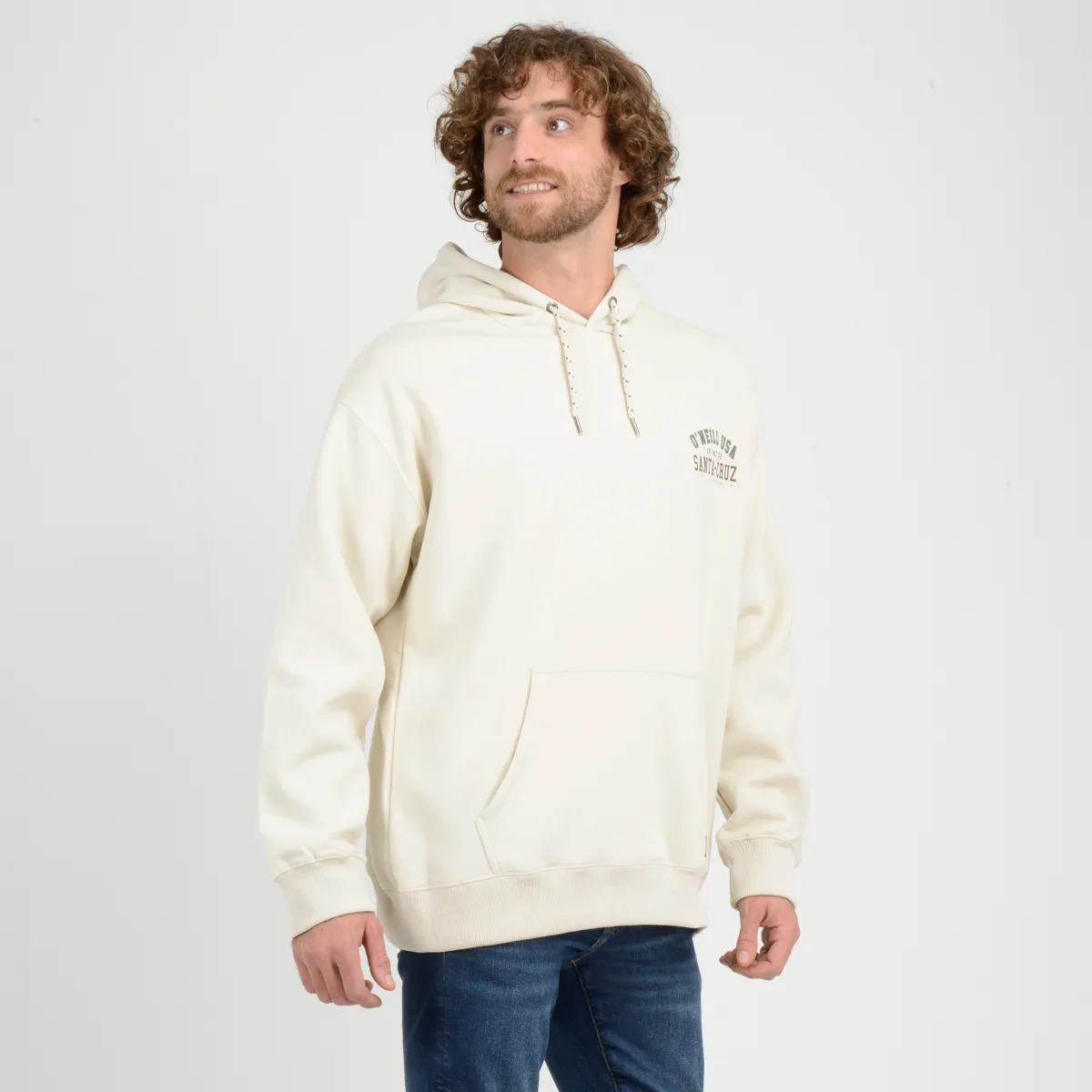 Poleron Hoodie Shadow O'Neill Hombre Beige - Imagen 2