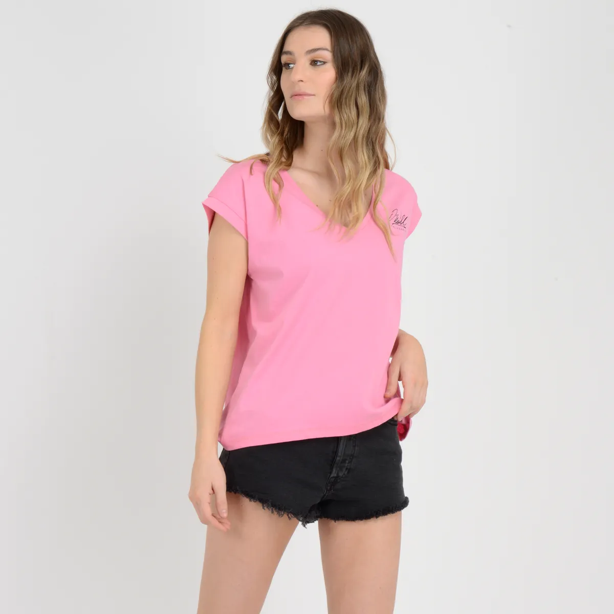 Polera Manga Corta Angel O'Neill Mujer Rosado - Imagen 2