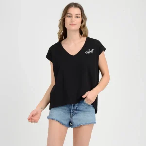 357139-1200-auto-2.webp Polera Manga Corta Angel O'Neill Mujer Negro
