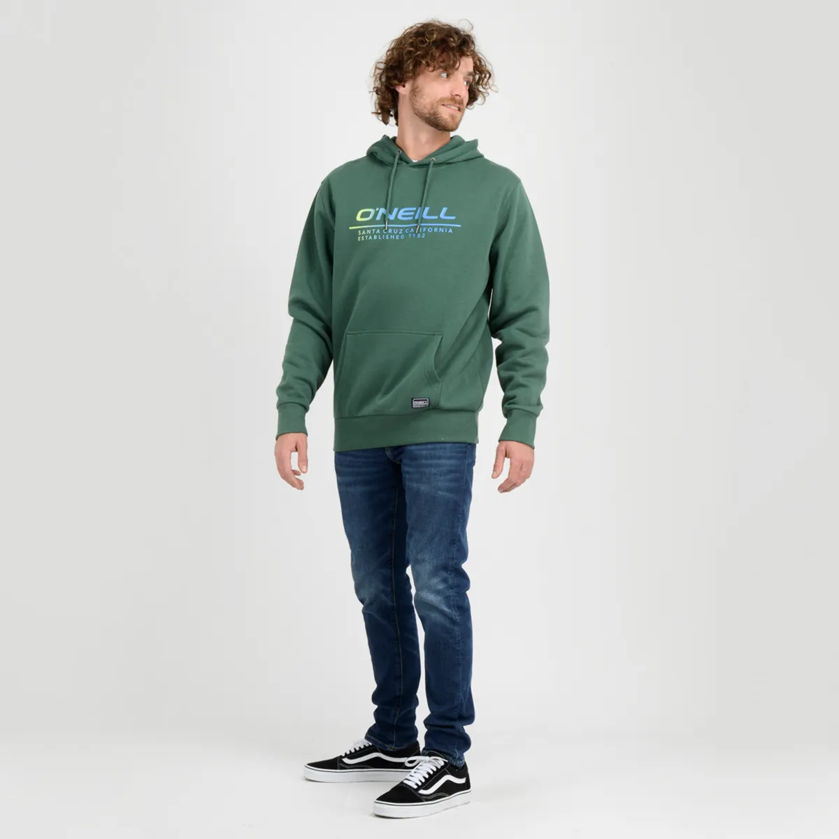 Poleron Hoodie Blue O'Neill Hombre Verde - Imagen 4