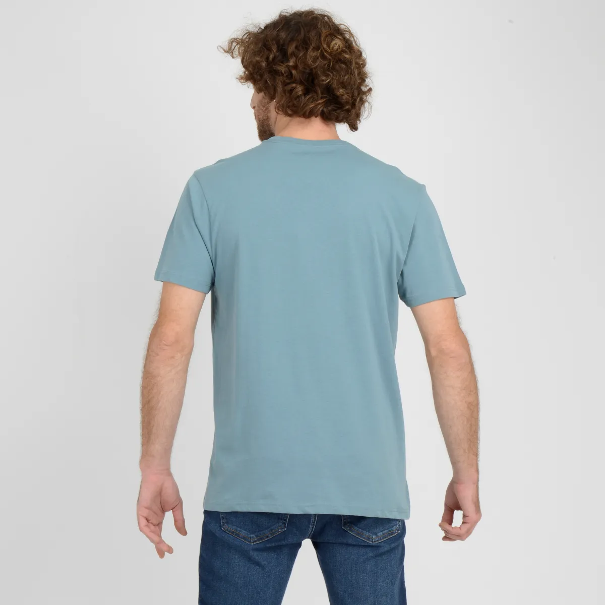 Polera Manga Corta River O'Neill Hombre Azul - Imagen 3