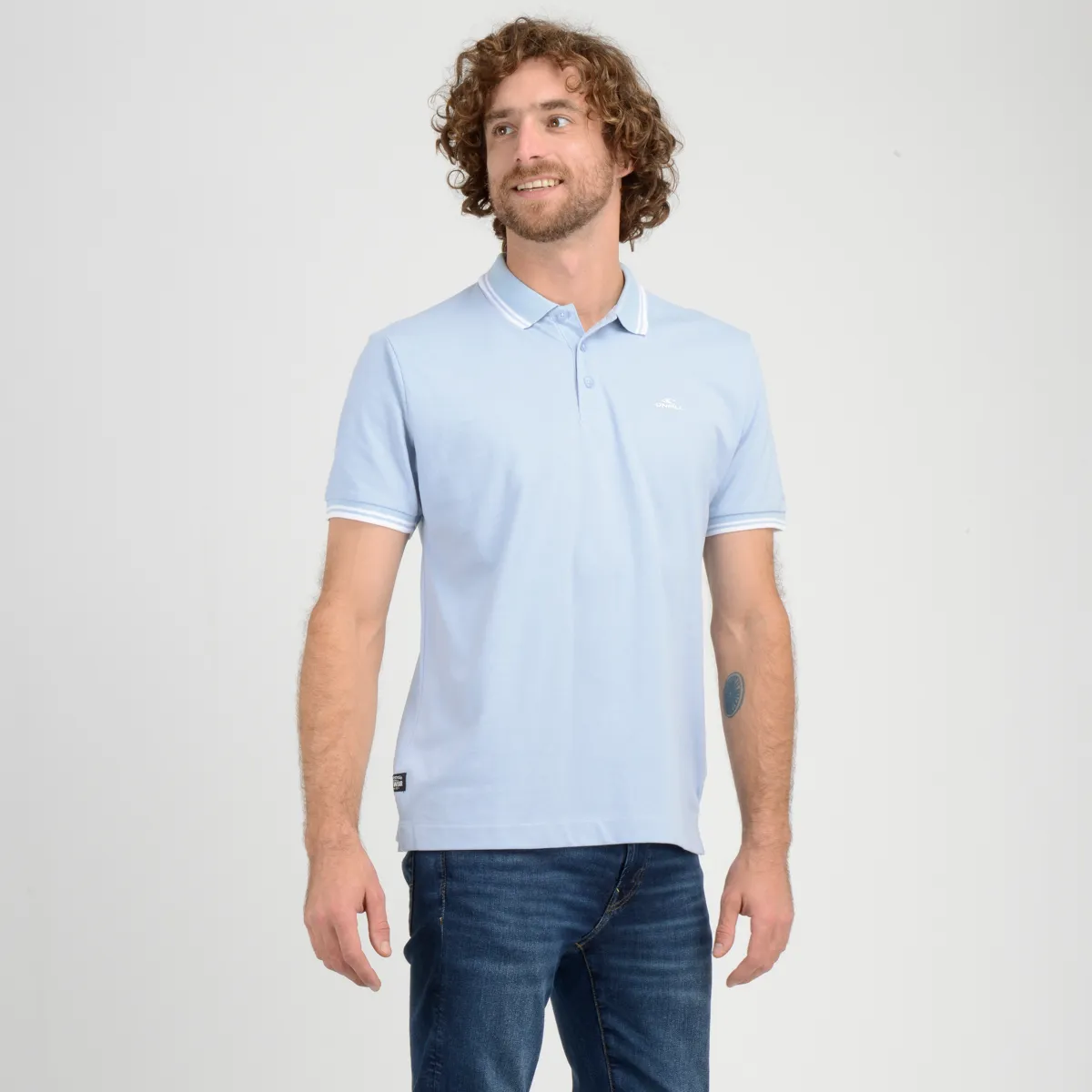 Polera Manga Corta Urban O'Neill Hombre Celeste - Imagen 2