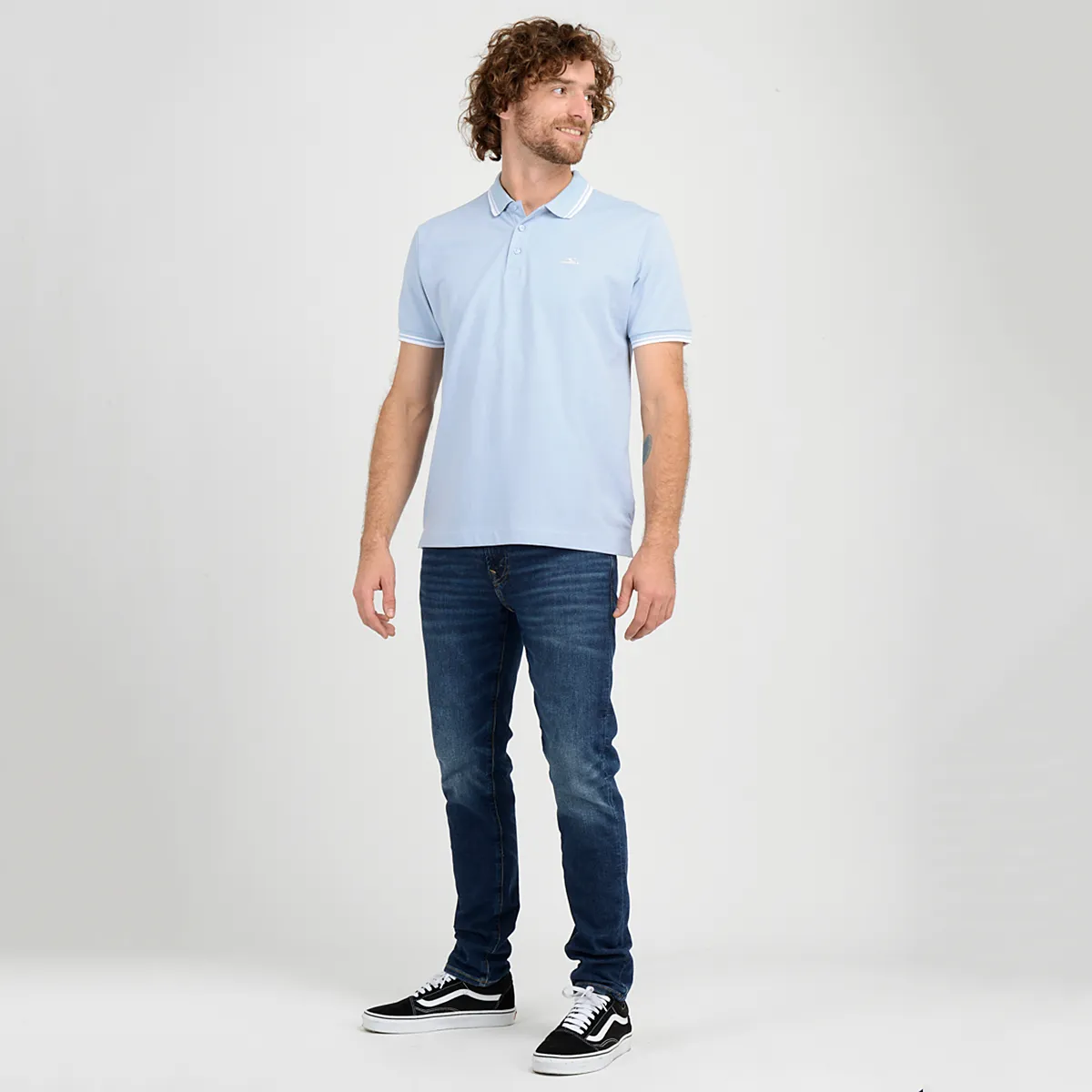 Polera Manga Corta Urban O'Neill Hombre Celeste - Imagen 4
