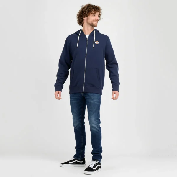 Poleron Full Zipper Line O'Neill Hombre Azul - Imagen 4