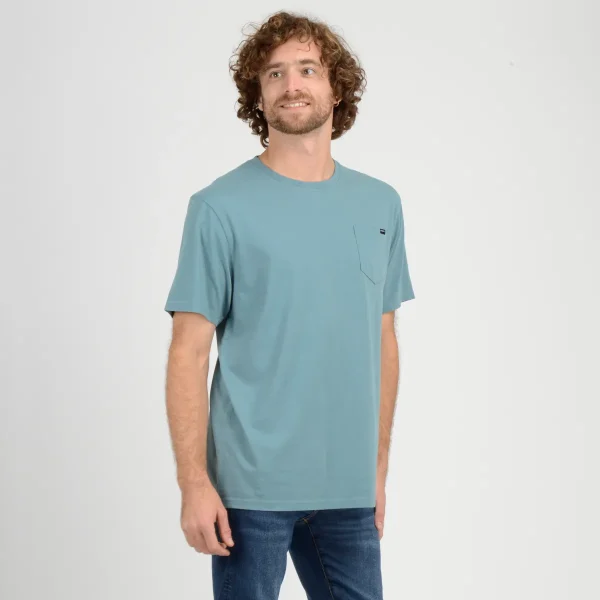 Polera Manga Corta Sea O'Neill Hombre Verde - Imagen 2