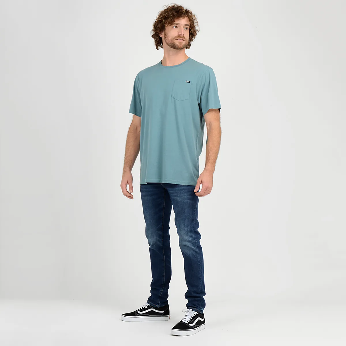 Polera Manga Corta Sea O'Neill Hombre Verde - Imagen 4