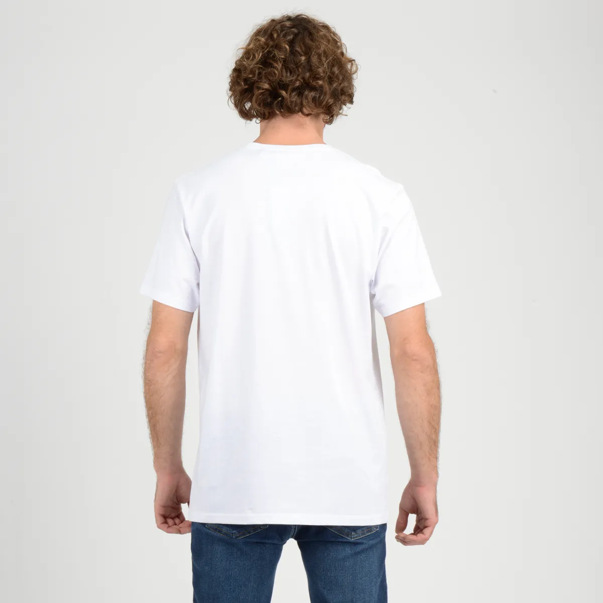Polera Manga Corta Leash O'Neill Hombre Blanco - Imagen 3