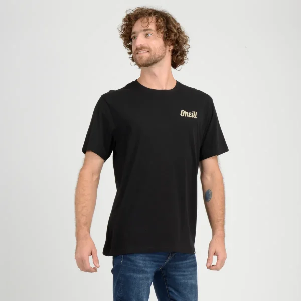 Polera Manga Corta Dream O'Neill Hombre Negro - Imagen 2
