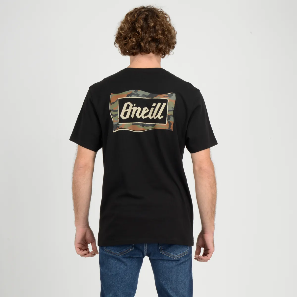 Polera Manga Corta Dream O'Neill Hombre Negro - Imagen 3