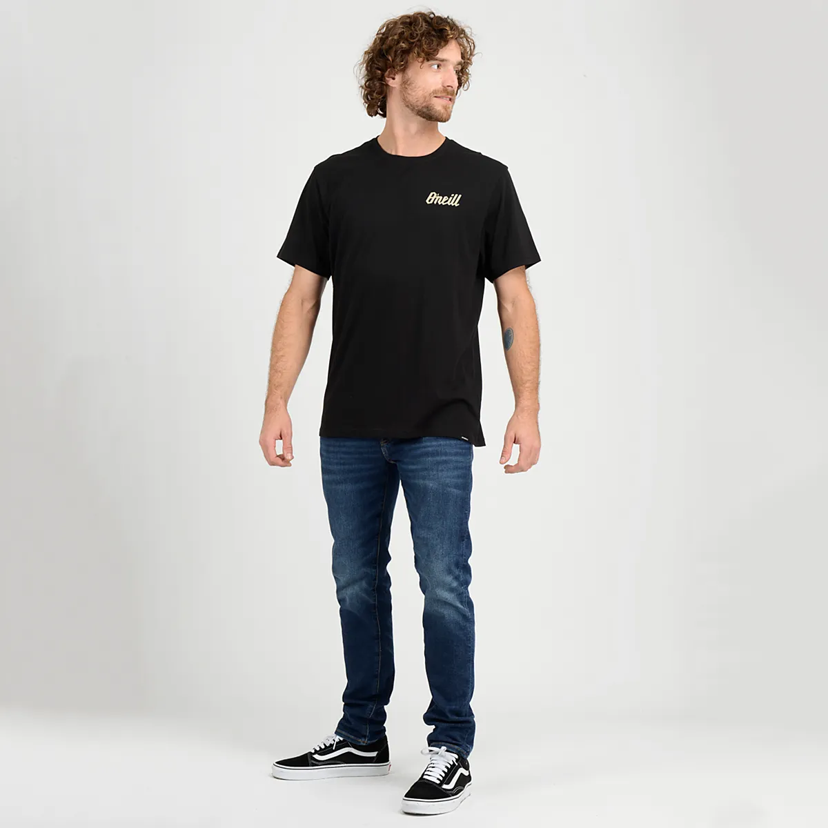 Polera Manga Corta Dream O'Neill Hombre Negro - Imagen 4