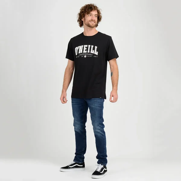 Polera Manga Corta Bells O'Neill Hombre Blanco - Imagen 4