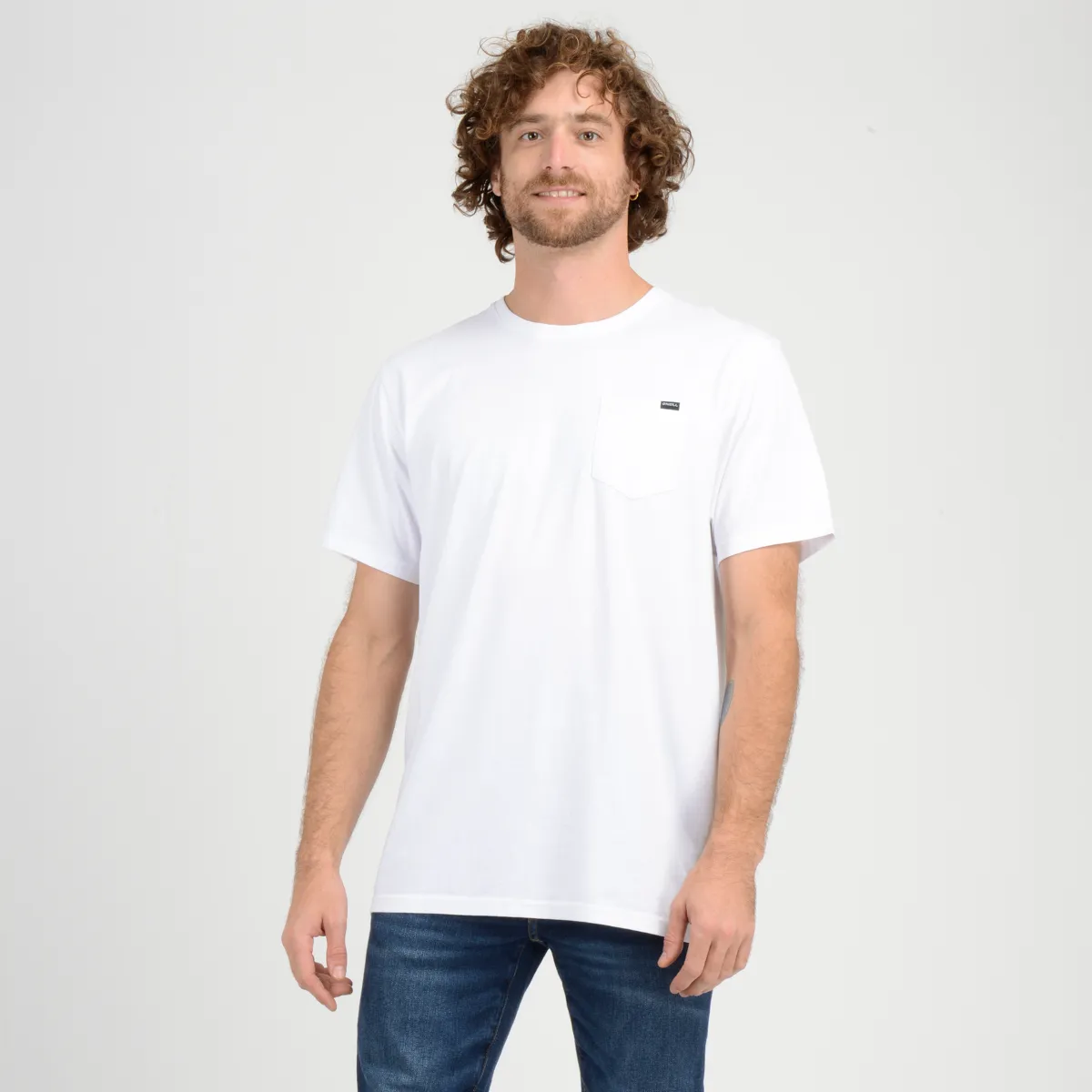 Polera Manga Corta Sea O'Neill Hombre Blanco