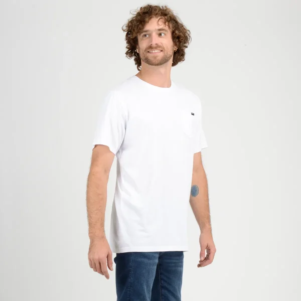 Polera Manga Corta Sea O'Neill Hombre Blanco - Imagen 2