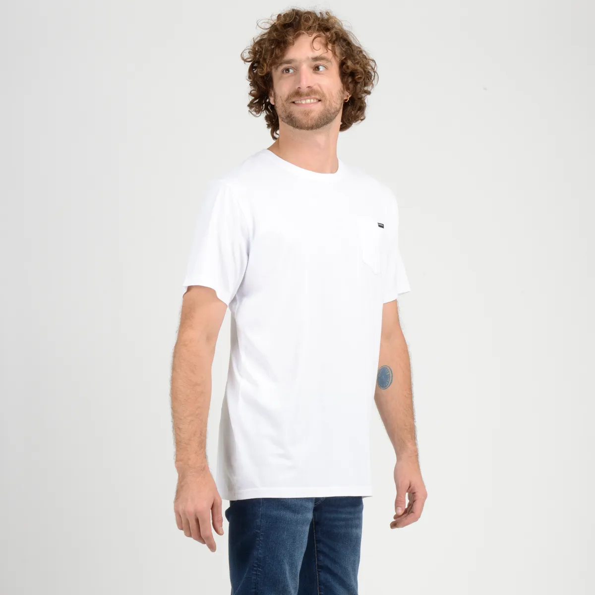 Polera Manga Corta Sea O'Neill Hombre Blanco - Imagen 2