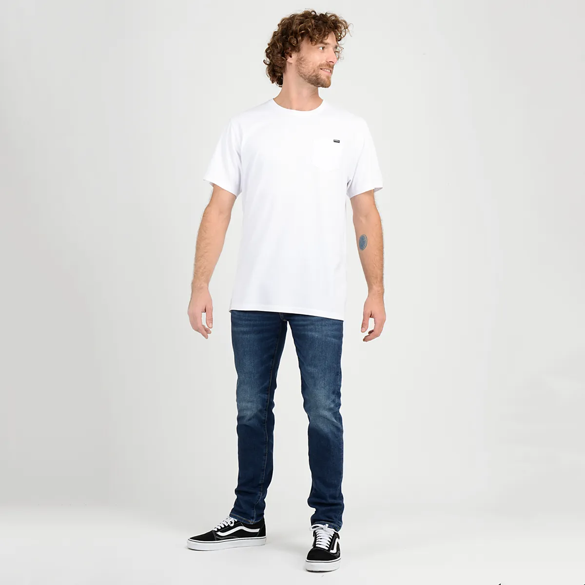 Polera Manga Corta Sea O'Neill Hombre Blanco - Imagen 4