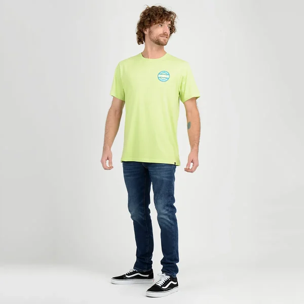 Polera Manga Corta Captain O'Neill Hombre Verde - Imagen 4