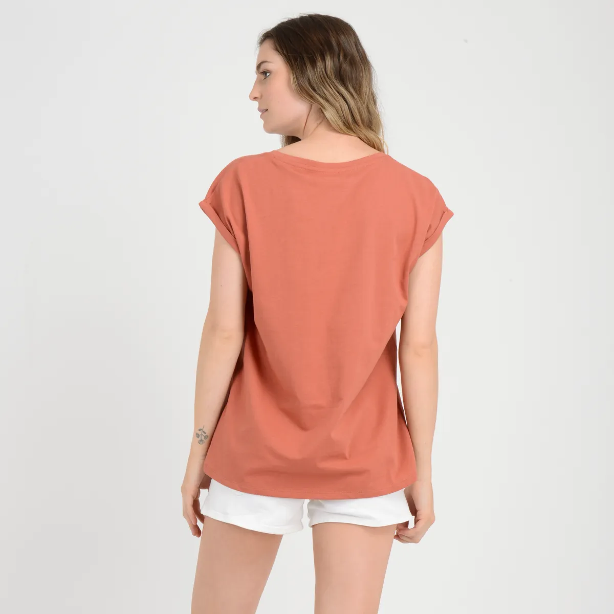 Polera Manga Corta Kota O'Neill Mujer Caf? Cobre - Imagen 3