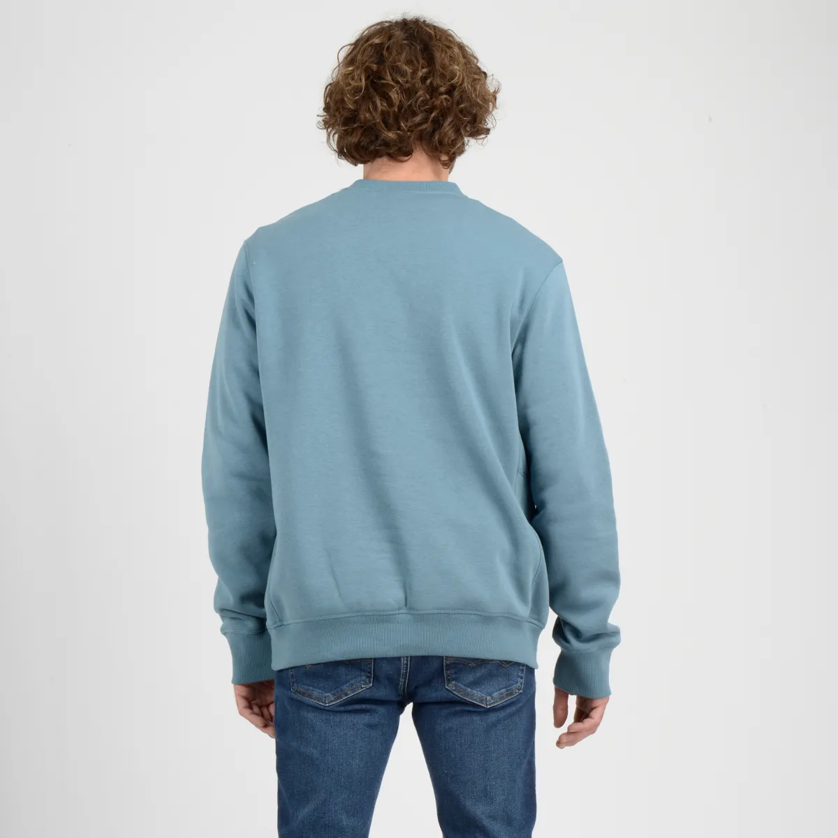 Poleron Cuello Redondo Crew O'Neill Hombre Turquesa - Imagen 3