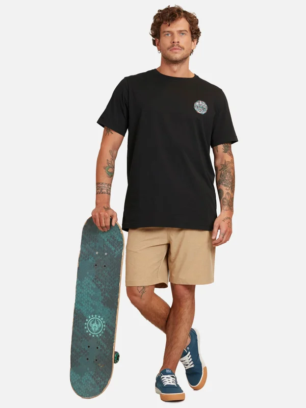 Polera Vort Shark Maui Hombre Black - Imagen 4