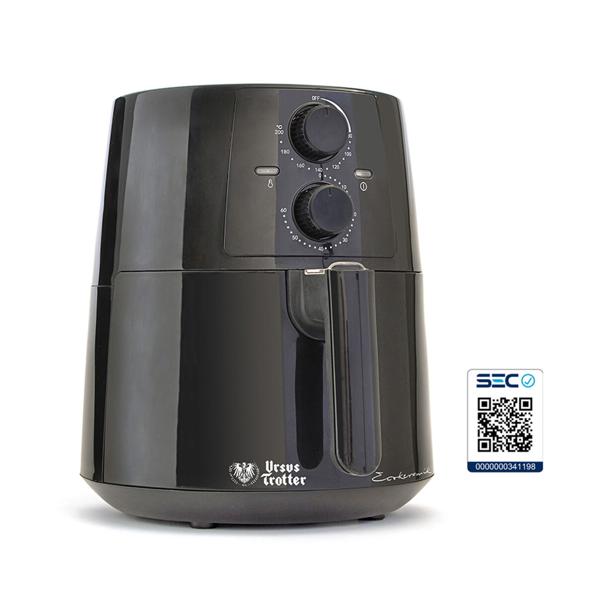 Freidora De Aire Ursus Trotter Keramikair 3,5 Lts Air Fryer - Imagen 6