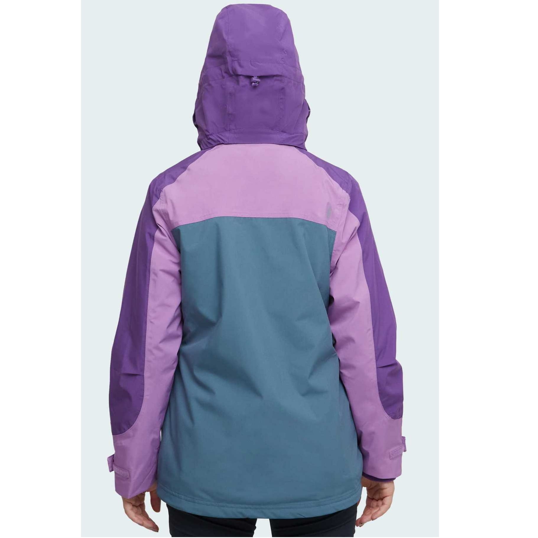 Chaqueta mujer 3 en 1 Queenstown P?rpura Ocaso - Imagen 3