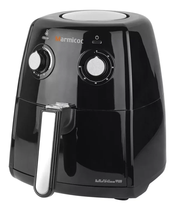 Freidora De Aire Eléctrica 2.5 Litros Marmicoc Ma4480 Color Negro