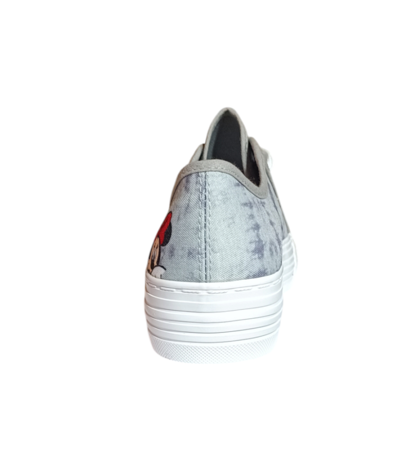 Zapatillas Urbanas Disney Mujer Grises con Diseño Minnie - Imagen 4
