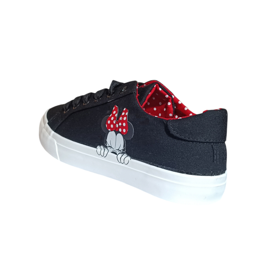 Zapatillas  Mujer Negras Disney Minnie Mouse - Imagen 3