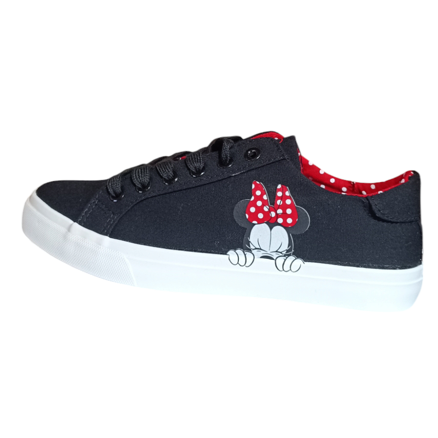 Zapatillas  Mujer Negras Disney Minnie Mouse - Imagen 2