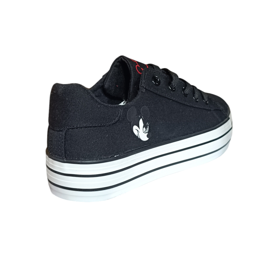 Zapatillas  Mujer Negras Disney Minnie Mouse Diseño Mickey - Imagen 3