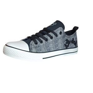 Photoroom-20250131_125528_8-e1738344271821.png Zapatillas Mujer Gris con Negro  Disney Modelo Minnie Mouse diseño Mickey y Minnie