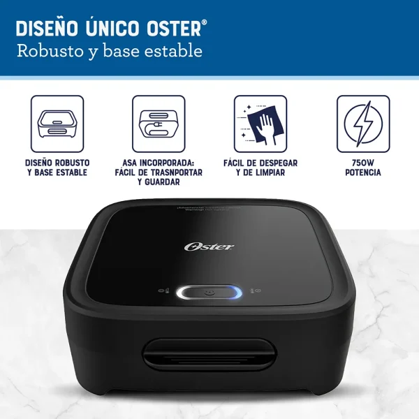Sandwichera Oster Compacta con Platos Hondos CKSTSM400 - Imagen 7