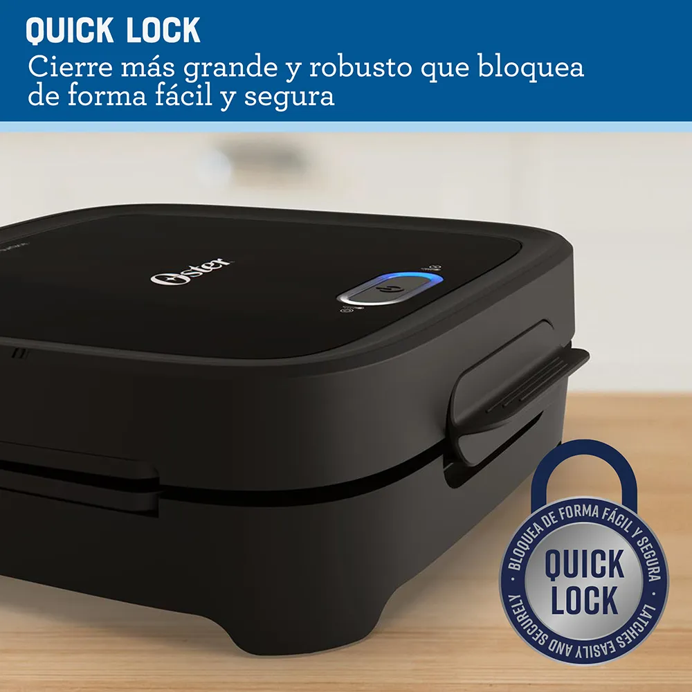 Sandwichera Oster Compacta con Platos Hondos CKSTSM400 - Imagen 5